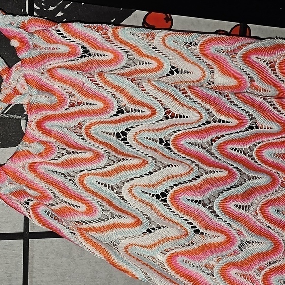 Trina Turk Serafina‎ Crochet Halter Maxi Swirl Dress Size XS New - Picture 8 of 13